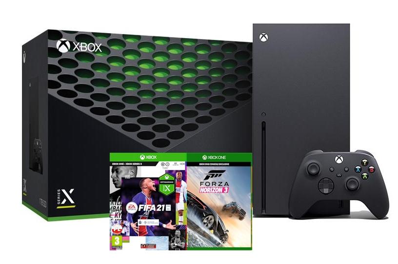 Konsola Xbox Series X + FIFA 21 + Forza Horizon 3