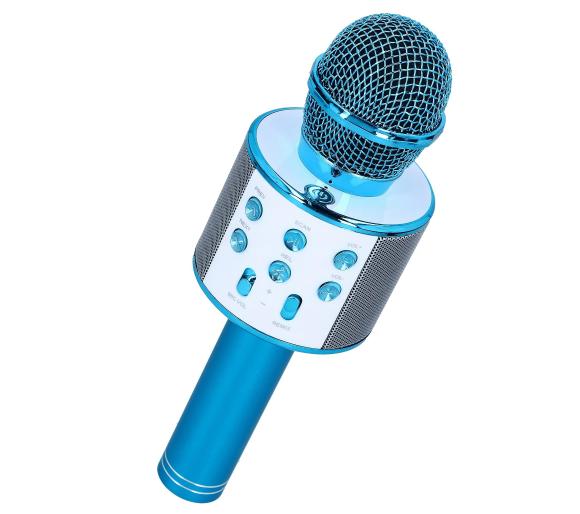 mikrofon z głośnikiem Bluetooth Forever BMS-300 (niebieski)