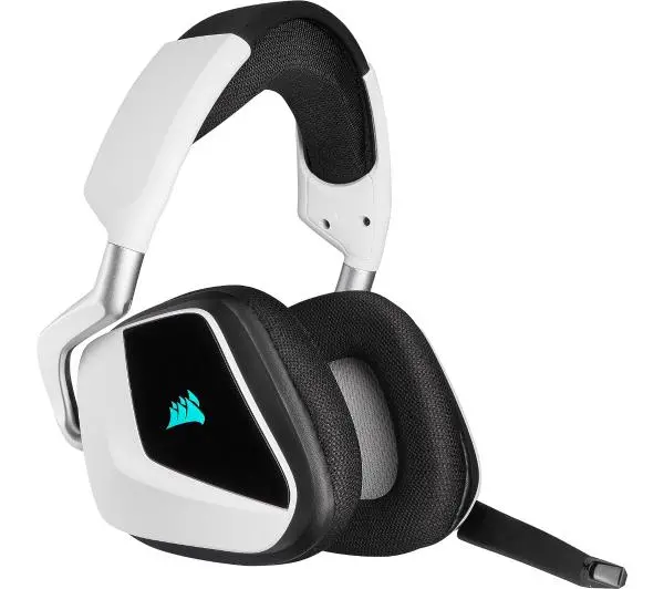 Corsair Void RGB Elite z dźwiękiem przestrzennym 7.1 Nauszne Biały - Kup na Raty - RRSO 0%