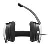Słuchawki przewodowe z mikrofonem Corsair Void RGB Elite USB z dźwiękiem przestrzennym 7.1 Nauszne Biały