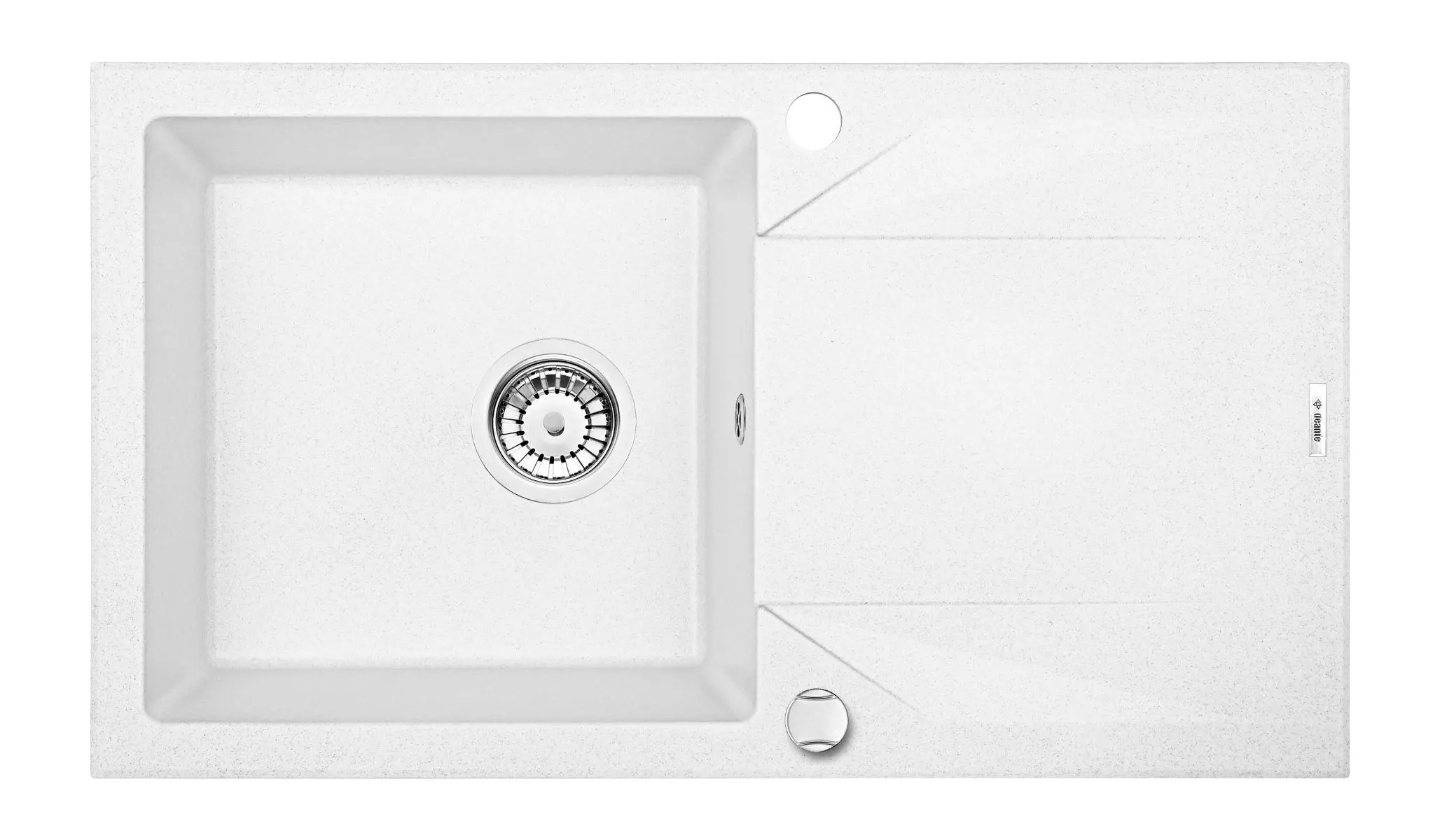 Zlewozmywak Deante Evora ZQJ A113 Granitowy Alabaster