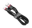 Kabel Baseus Lightning USB Cafule 2A 3m Czarno-czerwony