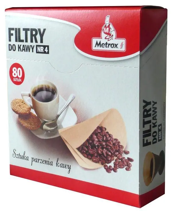 Filtry do kawy Metrox 1x4 MTX674