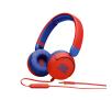 Słuchawki przewodowe JBL JR310 Nauszne Mikrofon Czerwony