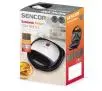 Opiekacz Sencor SSM 9510SS 5w1 Trójkąty Gofry Panini Muszle Kwadraty 700W