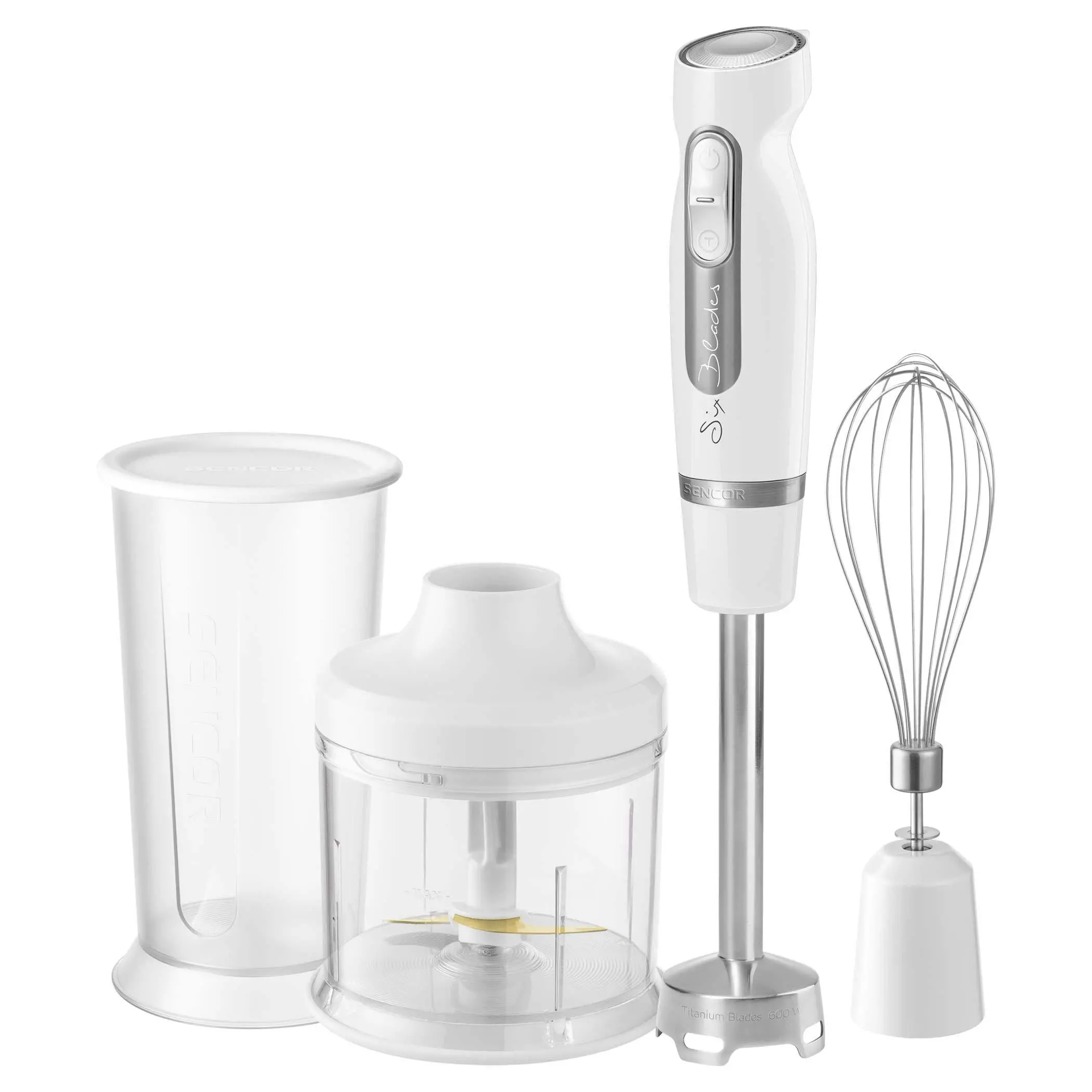 Blender Sencor SHB 4460 800W Rozdrabniacz Końcówka do ubijania