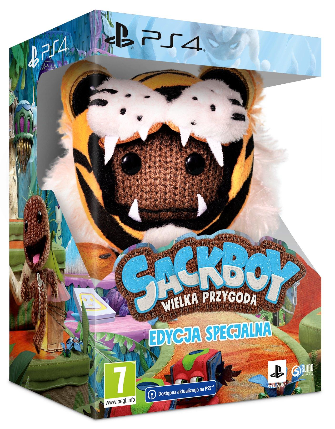 Sackboy: Wielka Przygoda - Edycja Specjalna - Gra na PS4 (Kompatybilna z PS5)