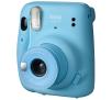 Aparat Fujifilm Instax Mini 11 (niebieski) + wkład + etui + ramka + album