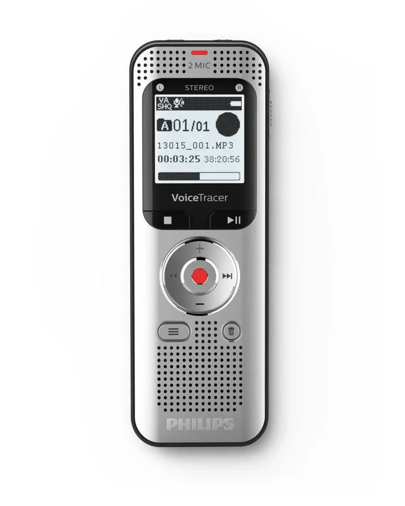 Dyktafon Philips DVT2050 Srebrny