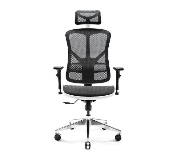 fotel biurowy Diablo Chairs V-Basic Normal Size (biało-czarny)