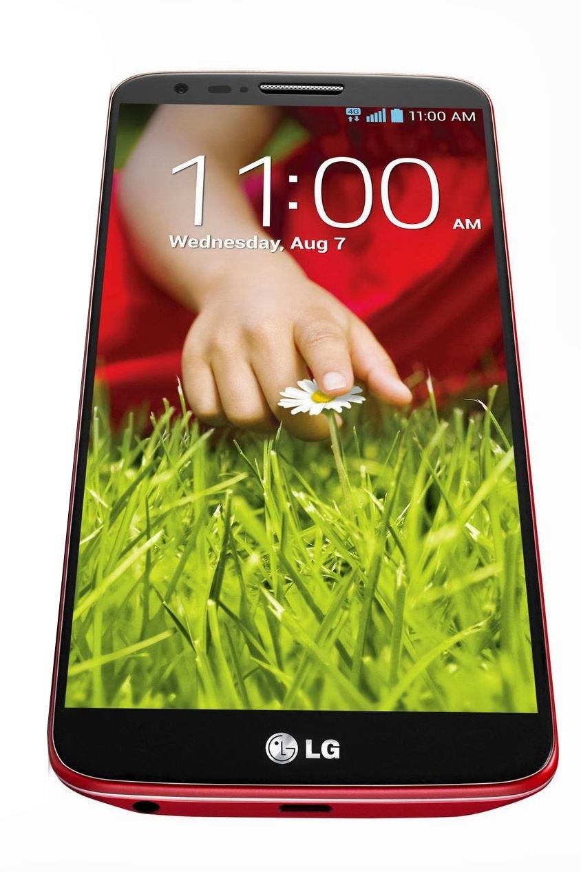 LG G2 (czerwony)