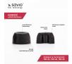 Słuchawki bezprzewodowe Savio TWS-04 Dokanałowe Bluetooth 5.0 Czarny