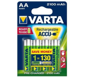 Akumulatorki VARTA Rechargeable ACCU AA 2100mAh 4szt.