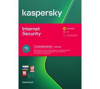 kod ESD Kaspersky Internet Security 10U/1Rok (Kod)