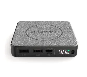 Powerbank BlitzWolf BW-P13 10000mAh 18W QC 3.0 PD Szary