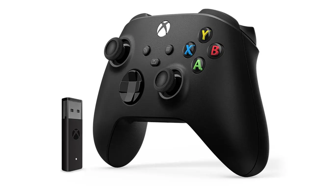 Pad Microsoft Xbox Series Kontroler bezprzewodowy do Xbox, PC + adapter Carbon black