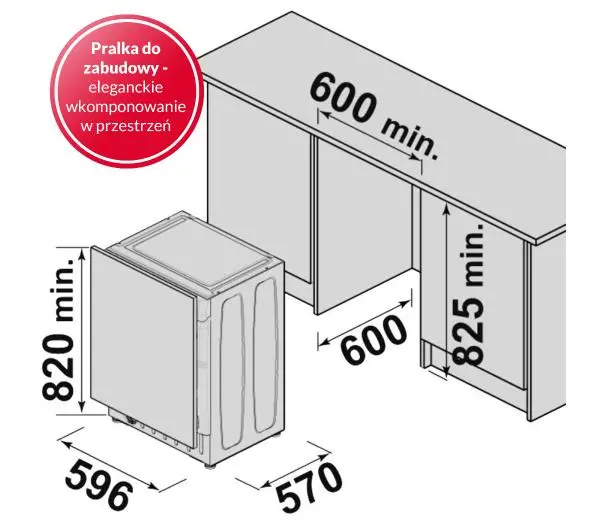 Hoover HBWO69TAMCE-S 9kg 1600obr/min Zdalne sterowanie - DRUGI -30%, ALBO 5-TY ZA 1ZŁ - Kup na Raty - RRSO 0%