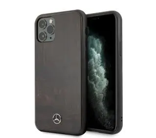 Mercedes-Benz Wood Line Rosewood MEHCN65VWOBR do iPhone 11 Pro Max
