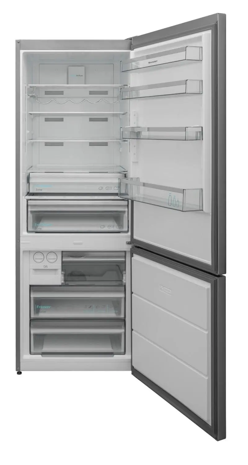 Lodówka Sharp SJ-FBB02DTXLE-EU 152cm Komora świeżości Inox - Opinie, Cena -  RTV EURO AGD
