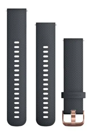 Pasek Garmin vivoactive 3 Music Blue Granite Rose Gold 20mm Granatowy