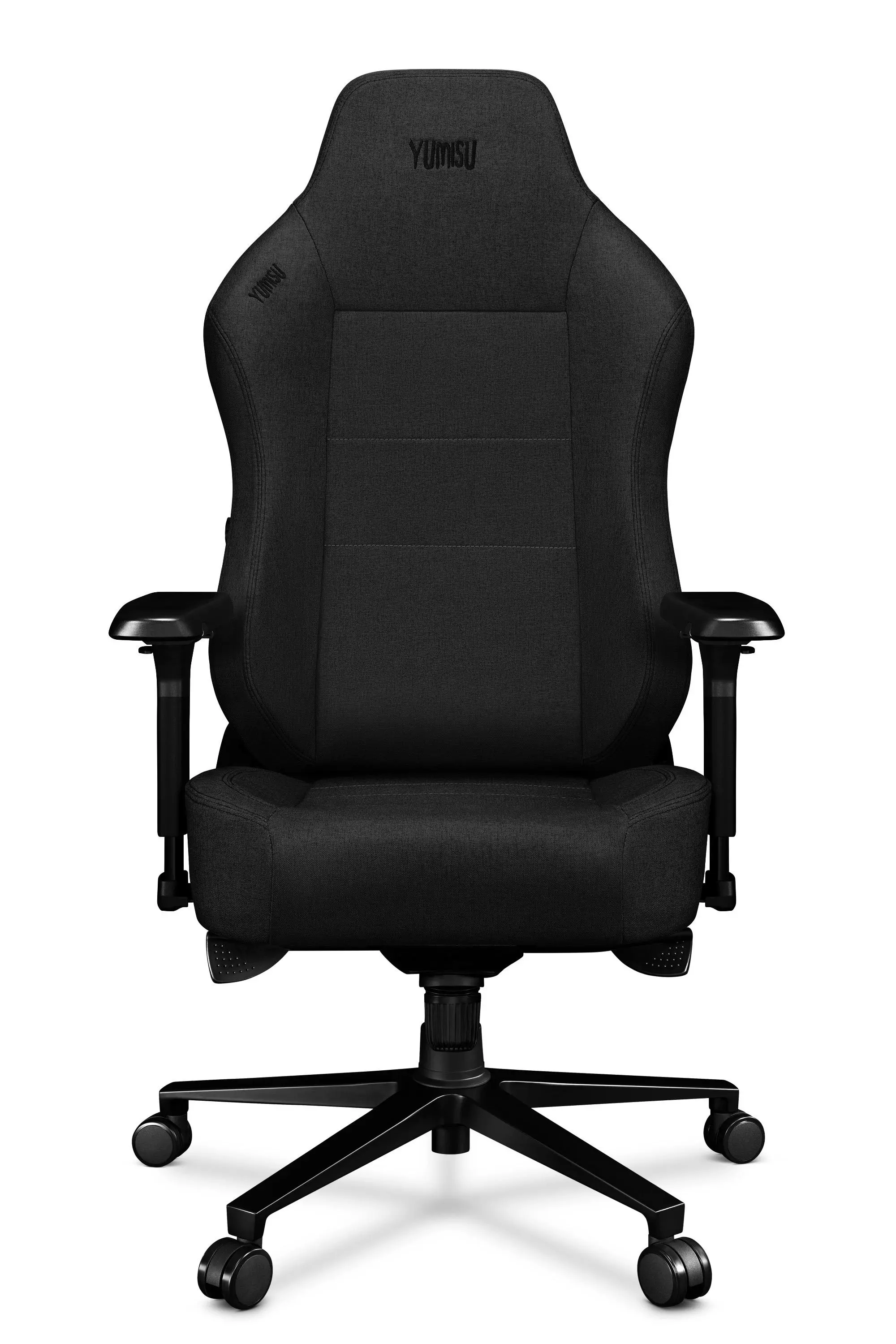 Fotel Yumisu 2054 Tkanina Biurowy do 150kg Tkanina Czarny