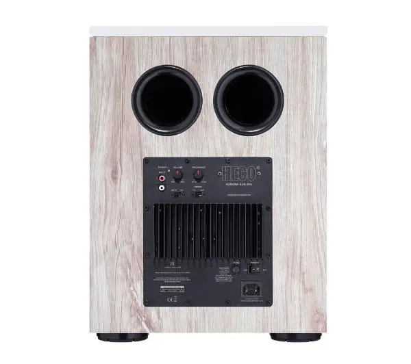 Heco Aurora Sub 30A Aktywny 125W Biały - Kup na Raty - RRSO 0%