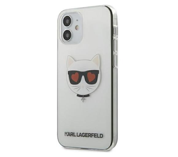 etui dedykowane Karl Lagerfeld Transparent Choupette KLHCP12SCLTR iPhone 12 mini