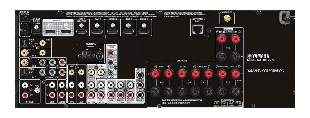 Amplituner Yamaha RX-V777 (czarny) - Opinie, Cena - RTV EURO AGD
