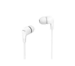 Philips TAE1105WT/00 Dokanałowe Mikrofon Biały