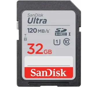 Karta pamięci SanDisk SDHC 32GB Ultra Class10 120MB/s UHS-I