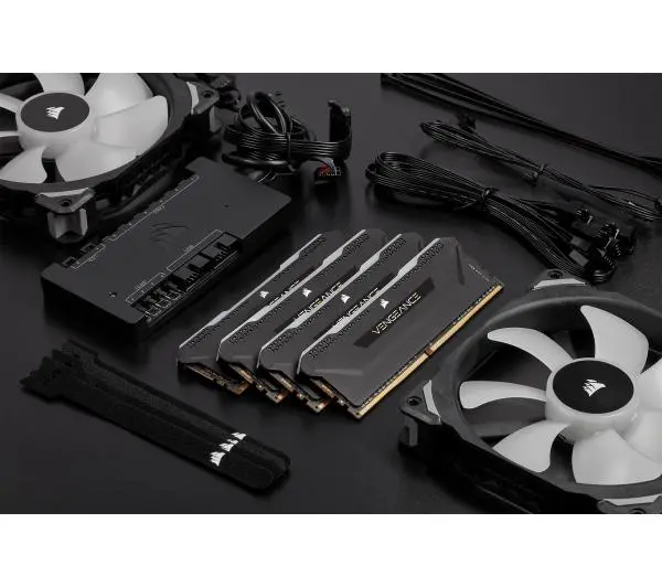 Corsair Vengeance RGB Pro SL DDR4 32GB (2 x 16GB) 3200 CL16 Czarny - Kup na Raty - RRSO 0%