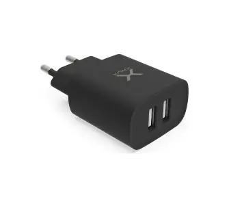 Ładowarka sieciowa Krux 2x USB 2,4 A