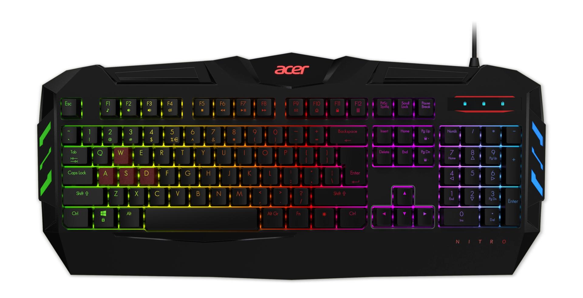 Klawiatura membranowa Acer Nitro Keyboard Czarny
