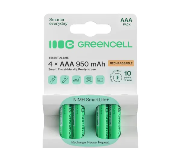 Green Cell GR03 AAA 950mAh 4szt.