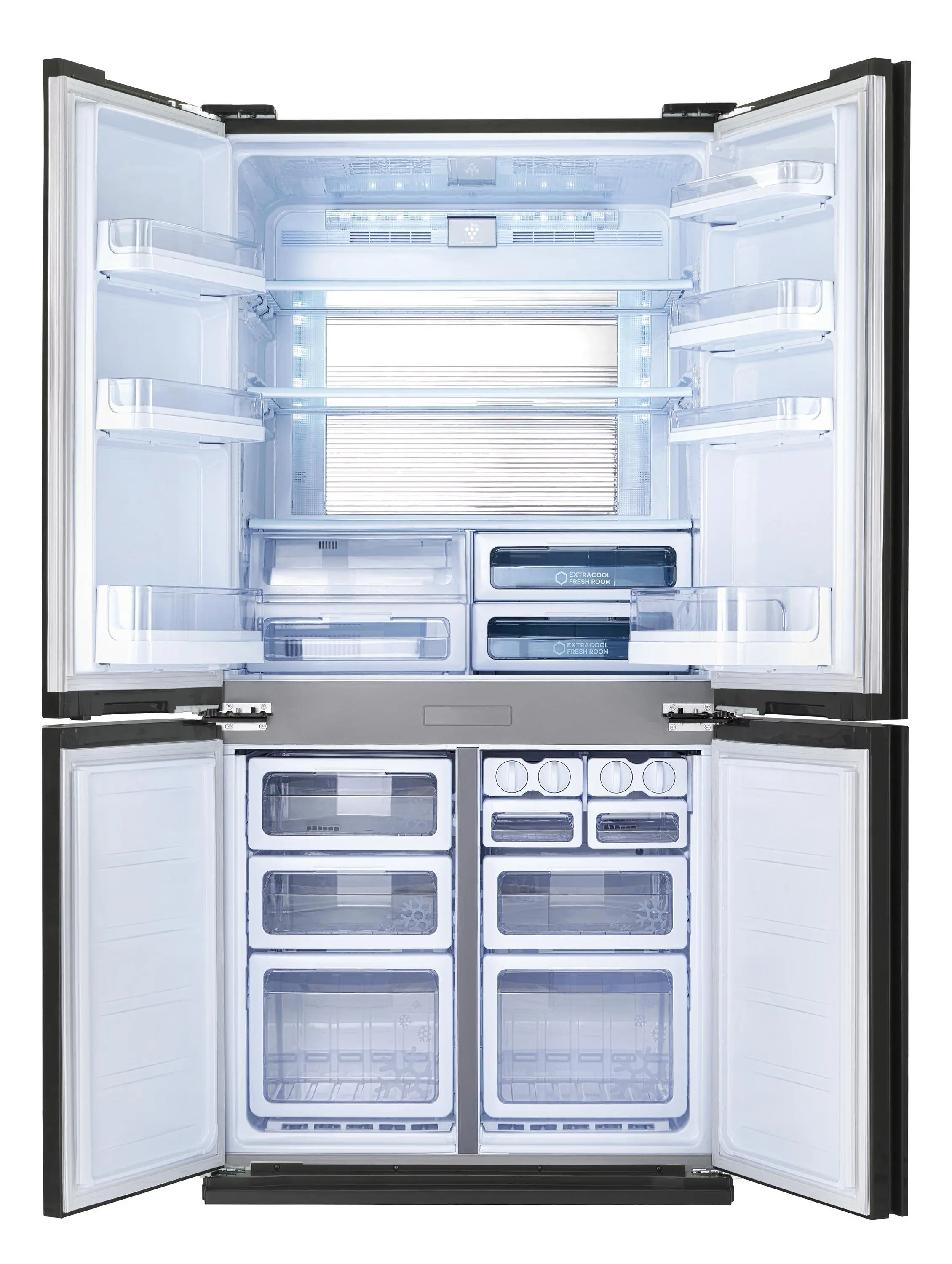 Lodówka Sharp SJ-GX820F2-WH Pełny No Frost 183cm Komora świeżości