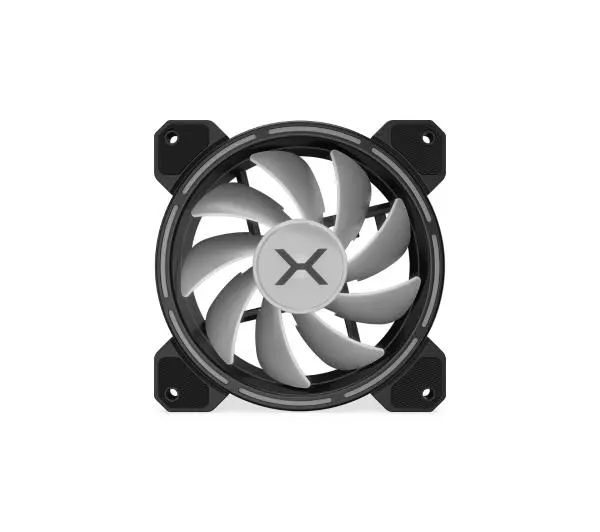 Krux Lunar ARGB 120mm Czarny
