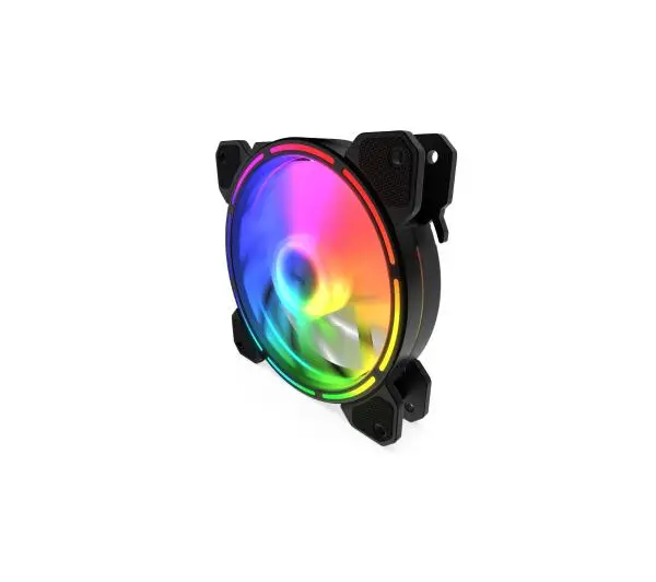 Krux Lunar ARGB 120mm Czarny