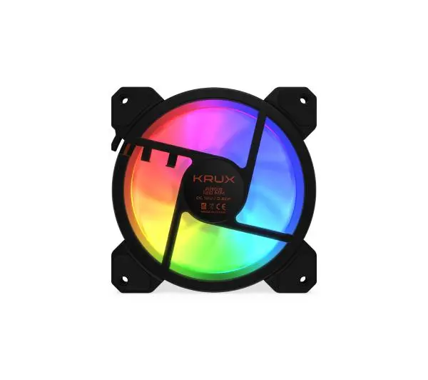Krux Lunar ARGB 120mm Czarny