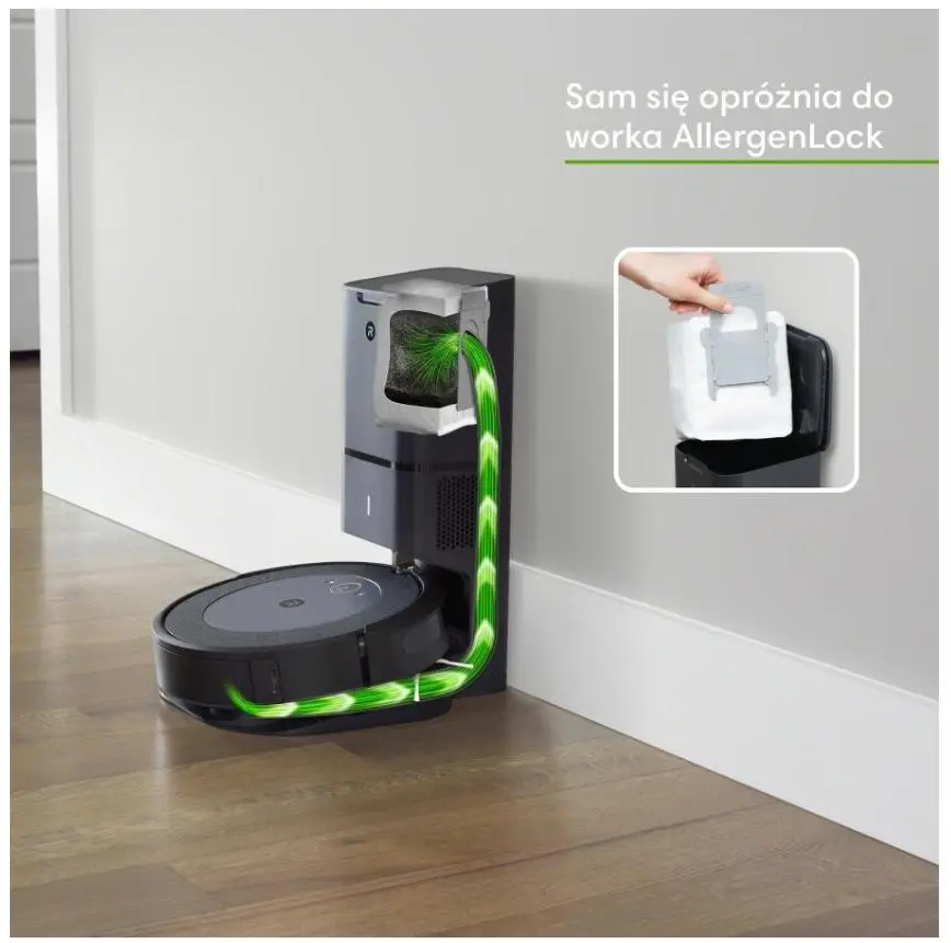 iRobot Roomba i3+本体 Robot sprzątający iRobot Roomba i3+ Stacja oczyszczająca