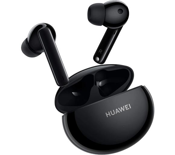 słuchawki bezprzewodowe Huawei FreeBuds 4i ANC (czarny) z etui ładującym
