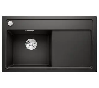 Blanco ZENAR 45 S 526034 Komora z lewej strony Granitowy Czarny - Kup na Raty - RRSO 0%