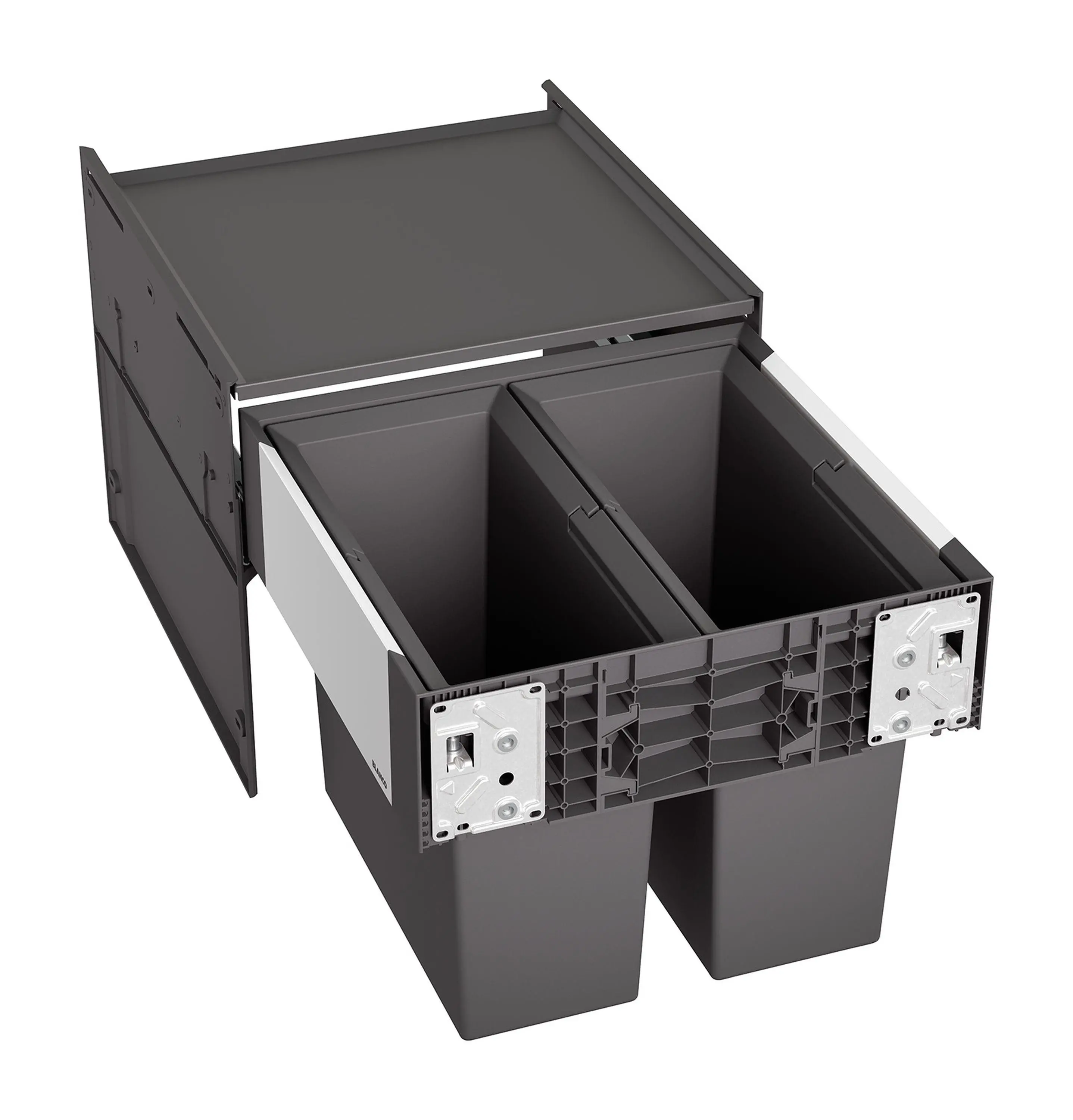 Sortownik odpadów Blanco Select II 45-2 526200 2x16l