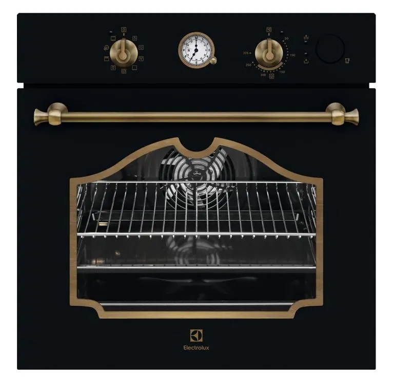 Piekarnik elektryczny parowy Electrolux 700 SteamCrisp EOB6220AOR Termoobieg Czarny