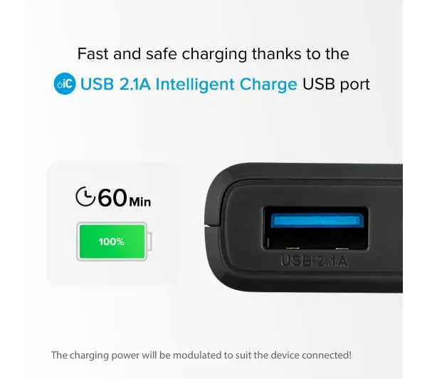 SBS TTBB10000FASTK 10000mAh USB-C + micro USB 10W Czarny