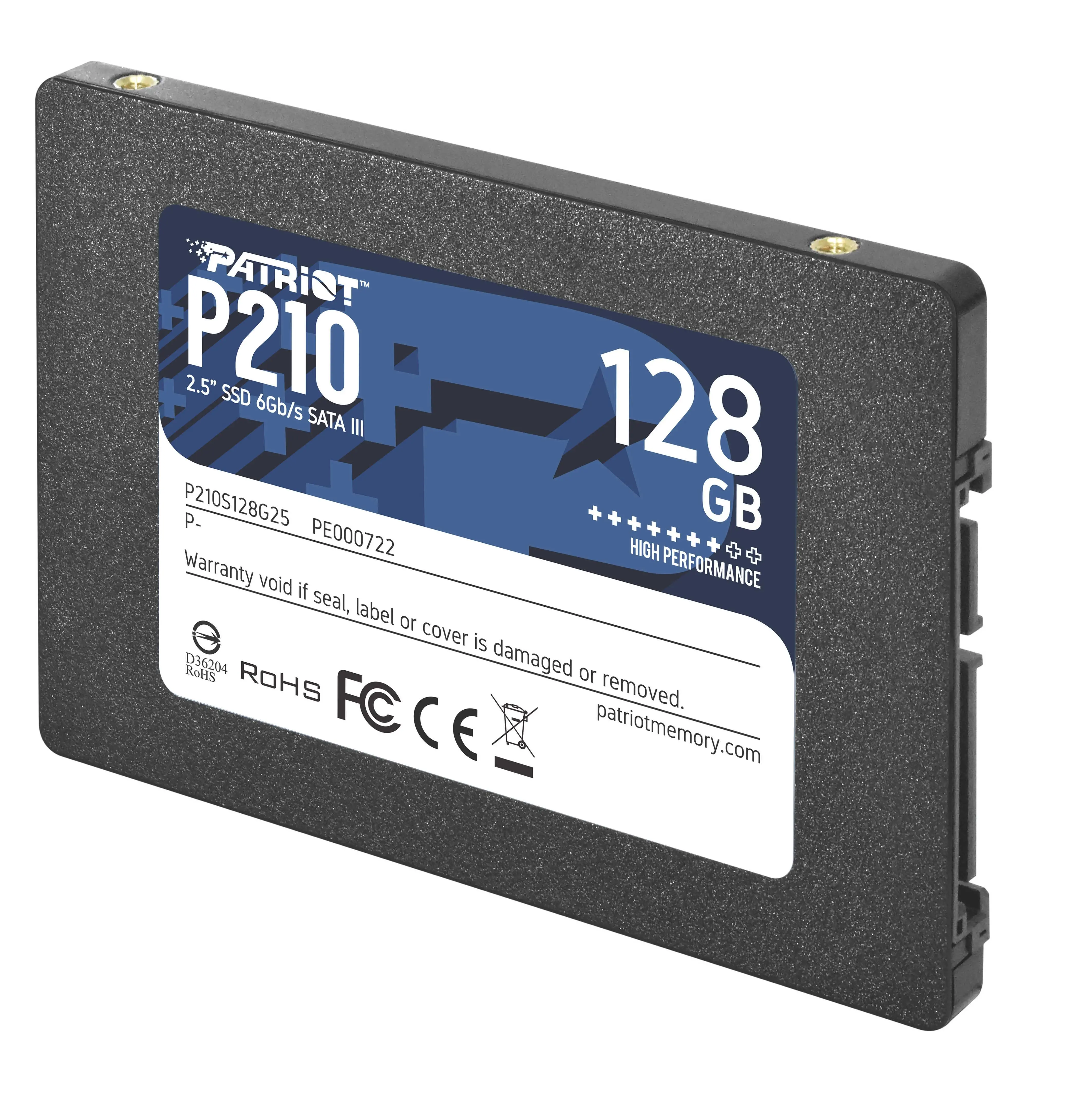 SSD P210 – prędkości