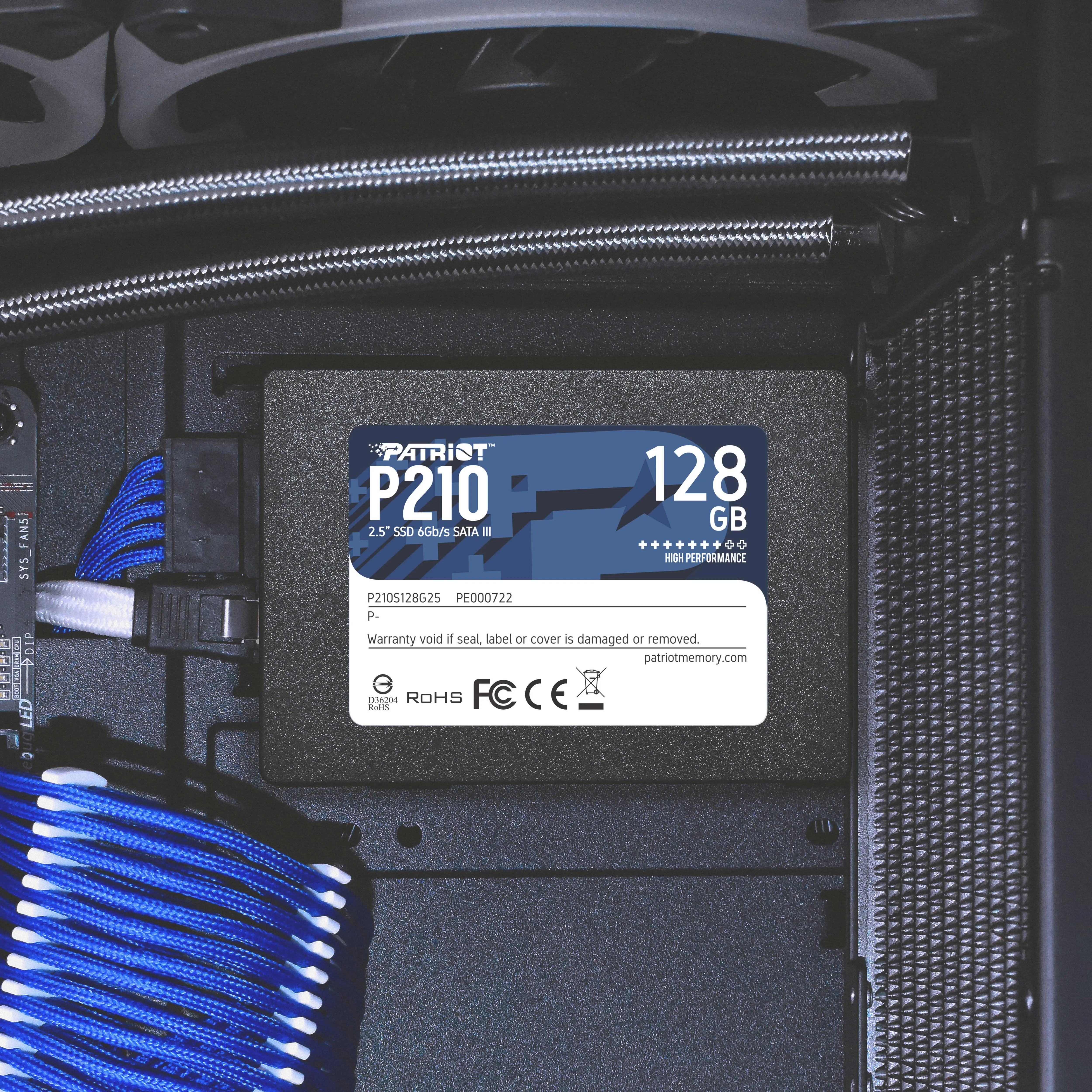 SSD P210 – lekka waga