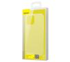 Etui Baseus Frosted Glass Protective Case do iPhone 12 mini (biały)