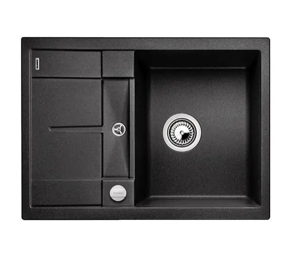Zlewozmywaki kuchenne - Blanco METRA 45 S Compact 519572 Granitowy Antracyt