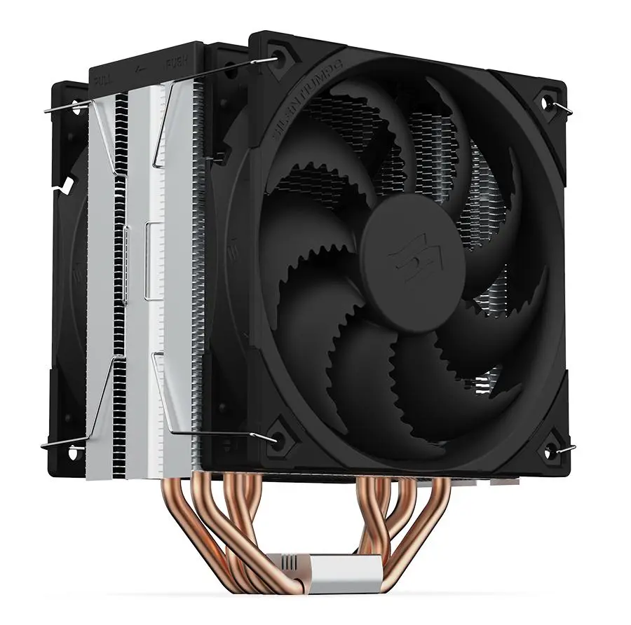 Chłodzenie SilentiumPC Fera 5 Dual Fan Czarny