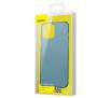 Etui Baseus Frosted Glass Protective Case do iPhone 12 mini (niebieski)